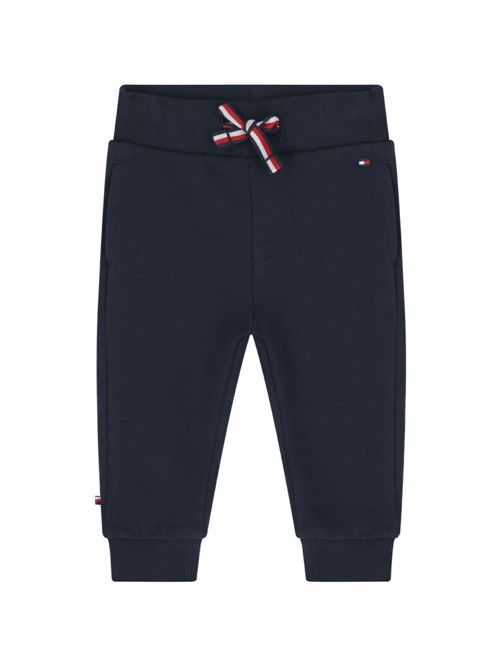 Pantalone felpa bambino Tommy Hilfiger navy TOMMY HILFIGER KIDS | KN0KN02203C1G